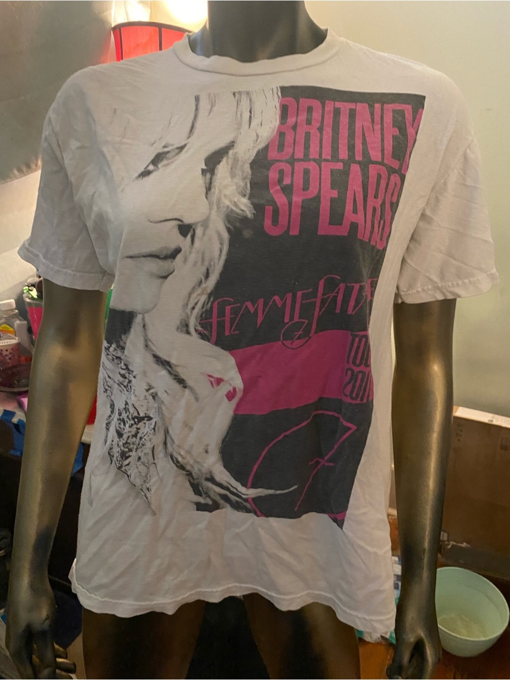 Britney Spears concert tee - Femme Fatale Tour